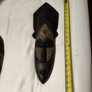 Decorative wood mask